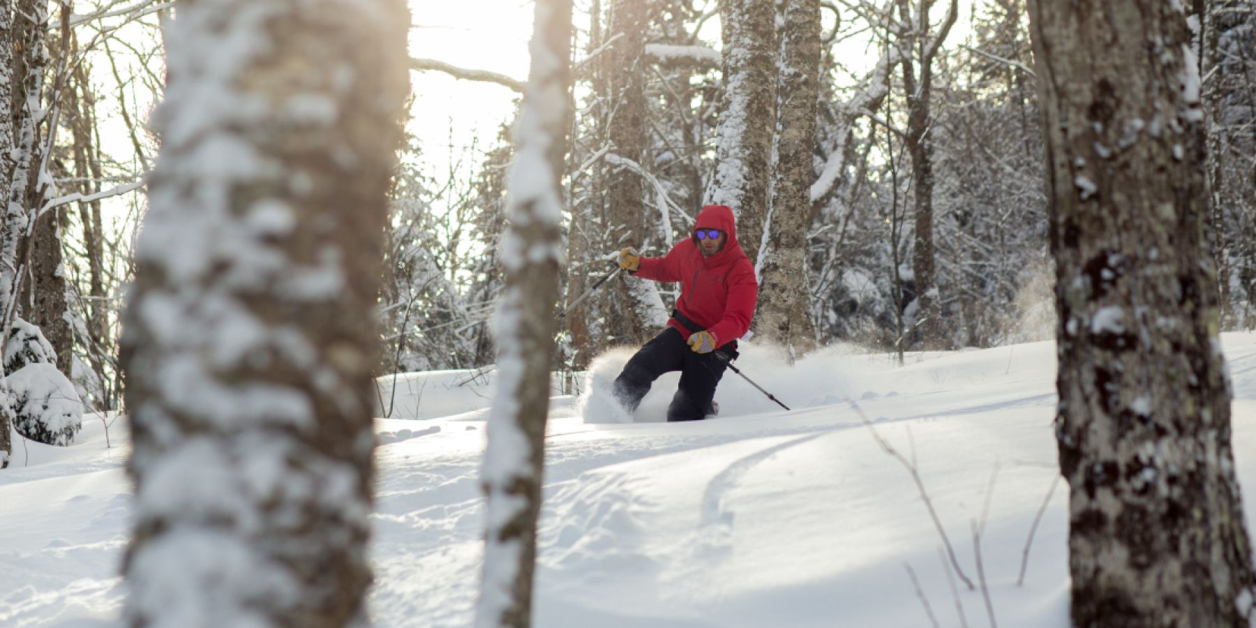 Burke Mountain skiing